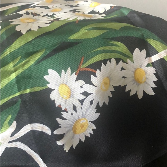 NWT Ann Taylor Silk Mini Square Scarf - Picture 4 of 8